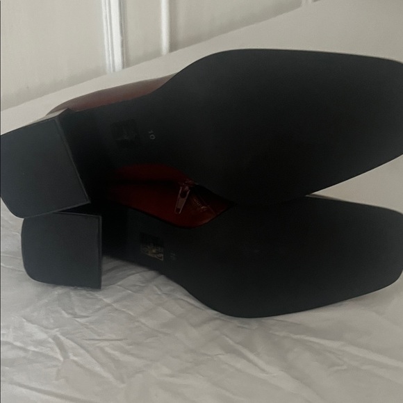 Jeffrey Campbell Brown Leather Boots - Picture 4 of 5